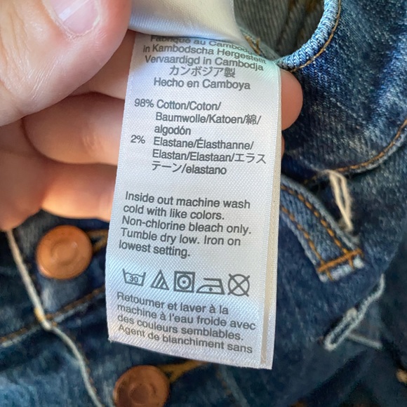 J. Crew | Denim Button Front Medium Wash Skirt - Picture 11 of 11